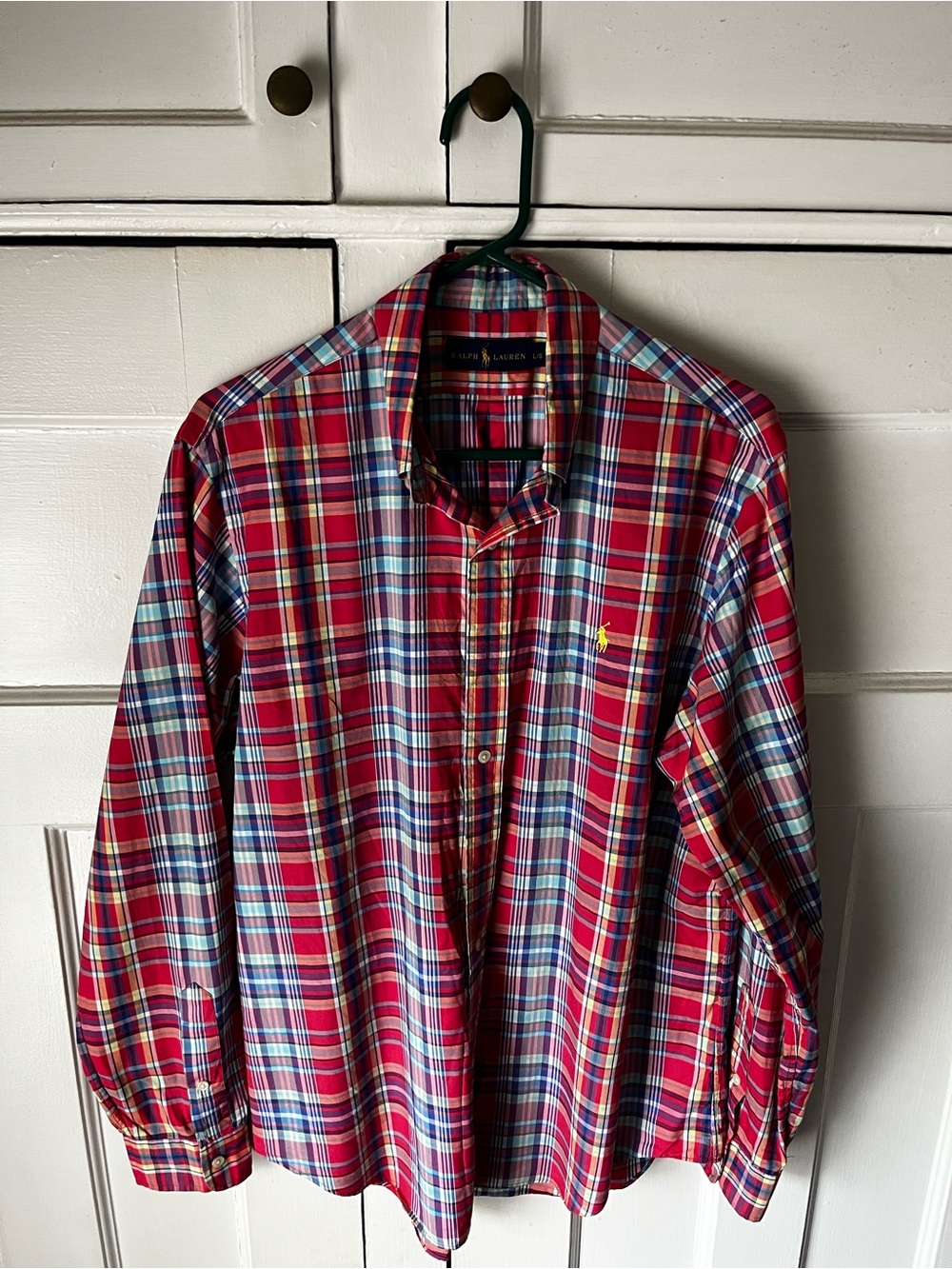 Polo by Ralph Lauren Red Plaid Button-Down Shirt - Men’s Size L